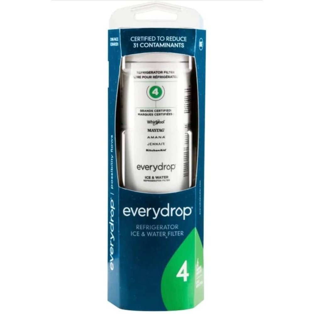 NEW! everydrop by Whirlpool Ice and Water Refrigerator Filter 4, Pack of 1